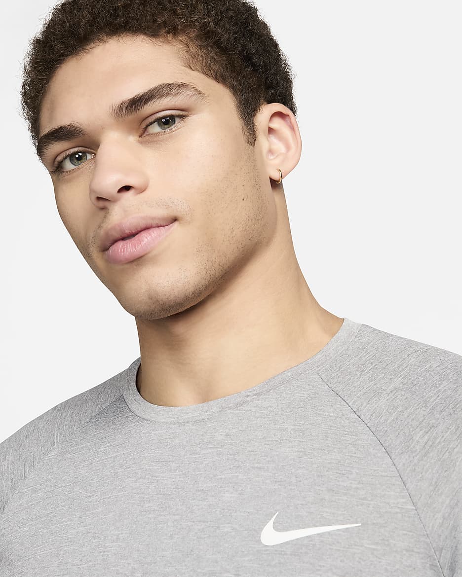 mens nike swim shirt
