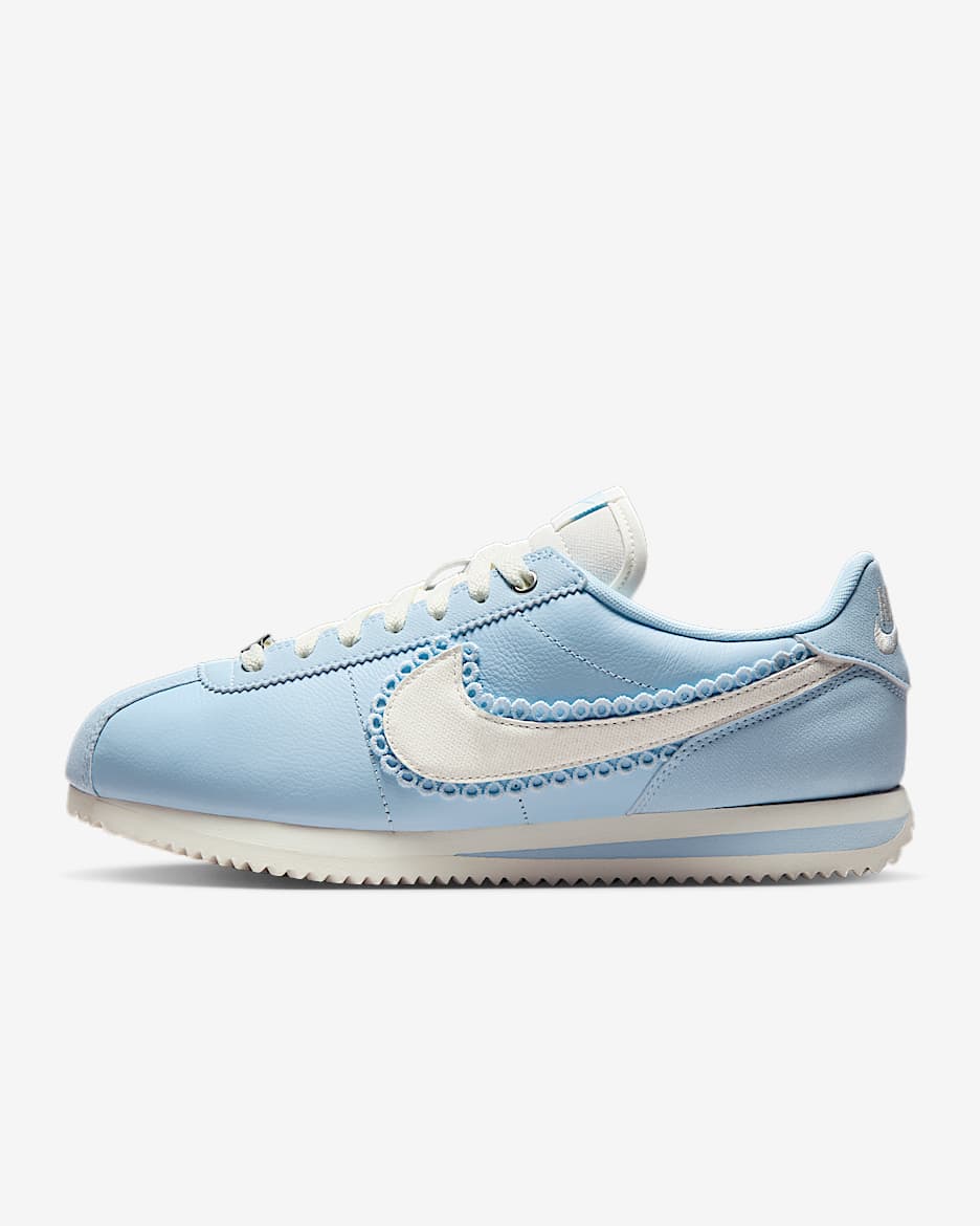 Nike Cortez Women's Shoes - Celestine Blue/Pinksicle/Metallic Silver/Sail