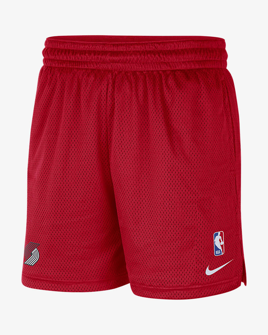 Portland Trail Blazers Men's Nike NBA Shorts - University Red/White/Pure/White
