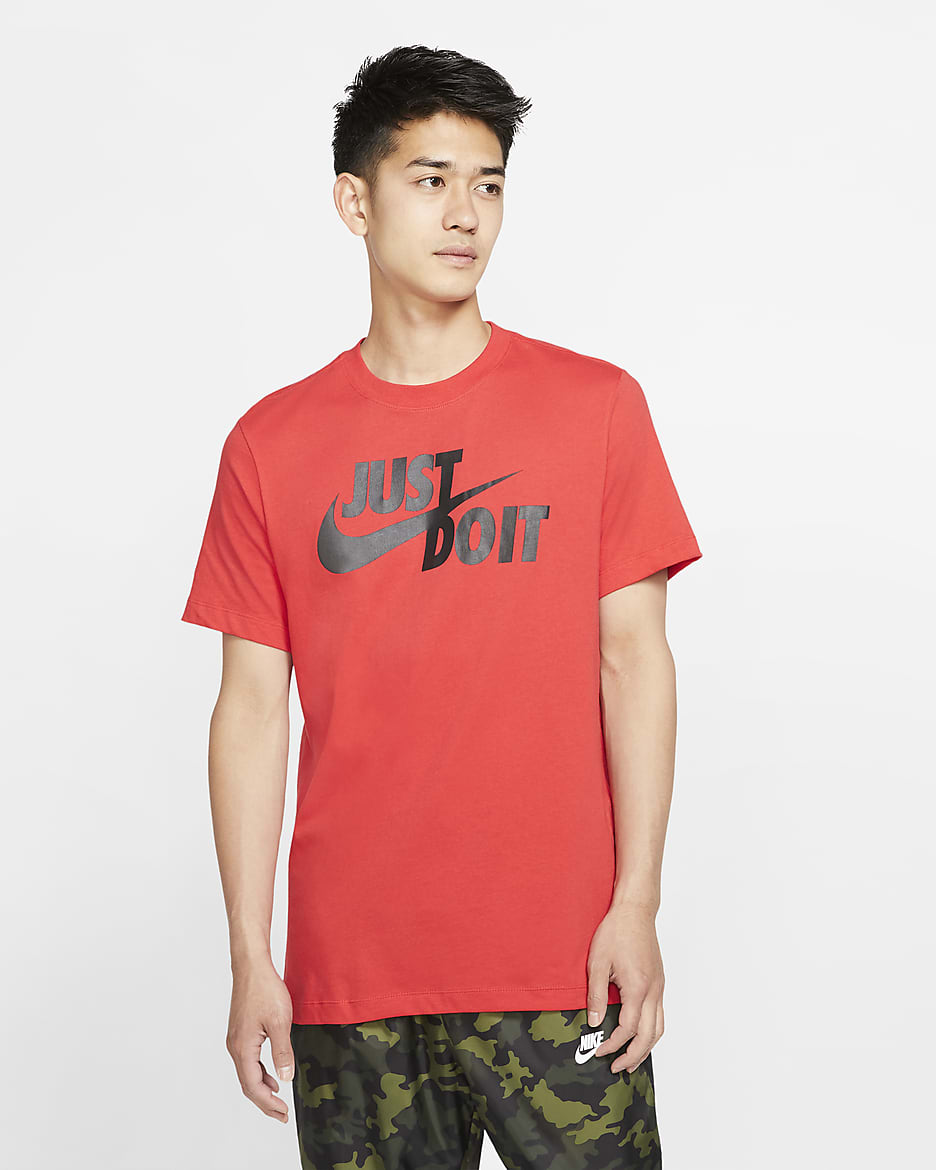 Nike Sportswear JDI Men's T-Shirt - University Red/Black