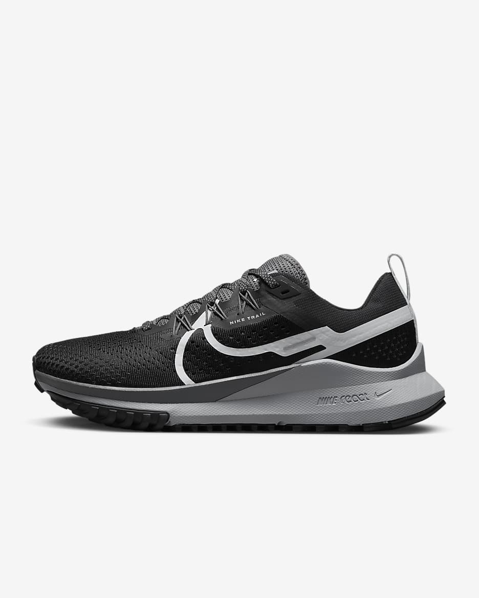 Nike Pegasus Trail 4 Women's Trail Running Shoes - Black/Dark Grey/Wolf Grey/Aura