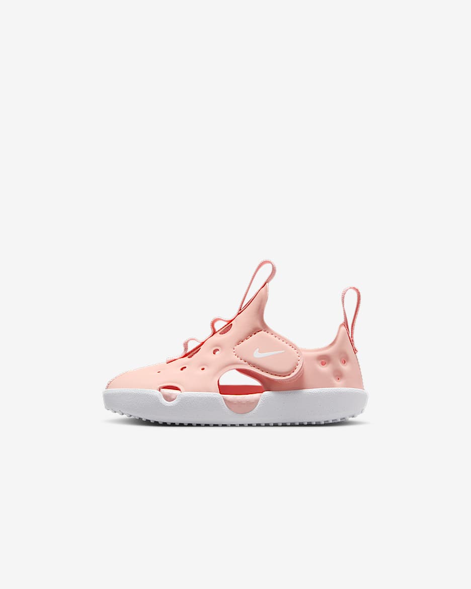 Sandalias para bebé e infantil Nike Sunray Protect 4 - Rosa eco/Blanco