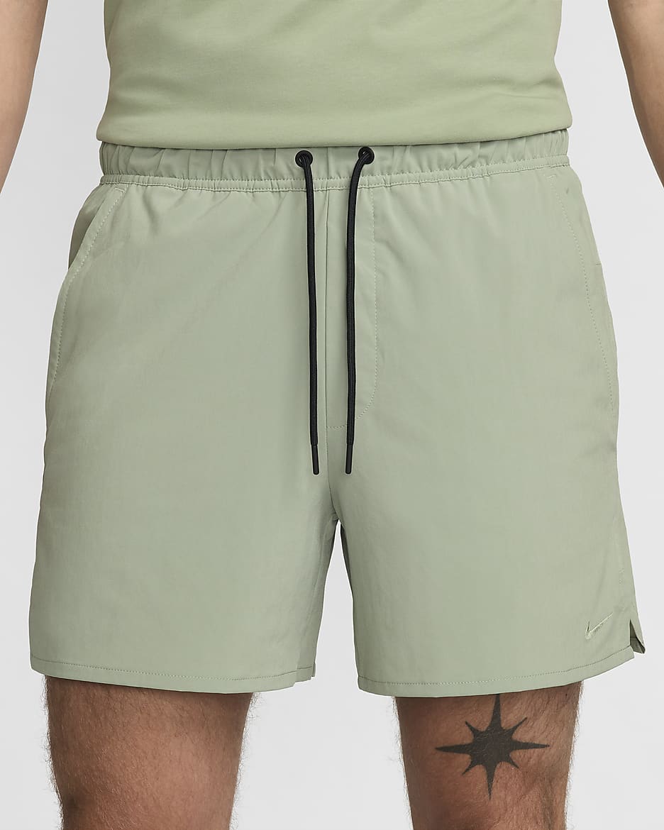 Shorts versátiles sin forro Dri-FIT de 13 cm para hombre Nike Unlimited - Horizonte jade/Negro/Horizonte jade