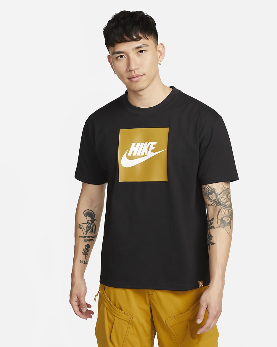 ナイキ ACG "Hike Box" メンズ Tシャツ - ブラック