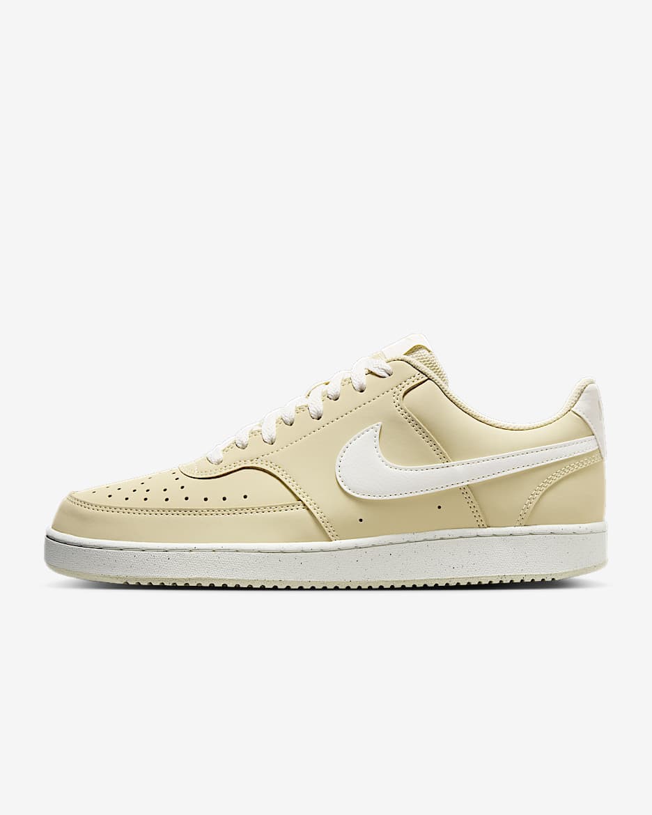 Tenis para hombre Nike Court Vision Low Premium - Caqui claro/Vela