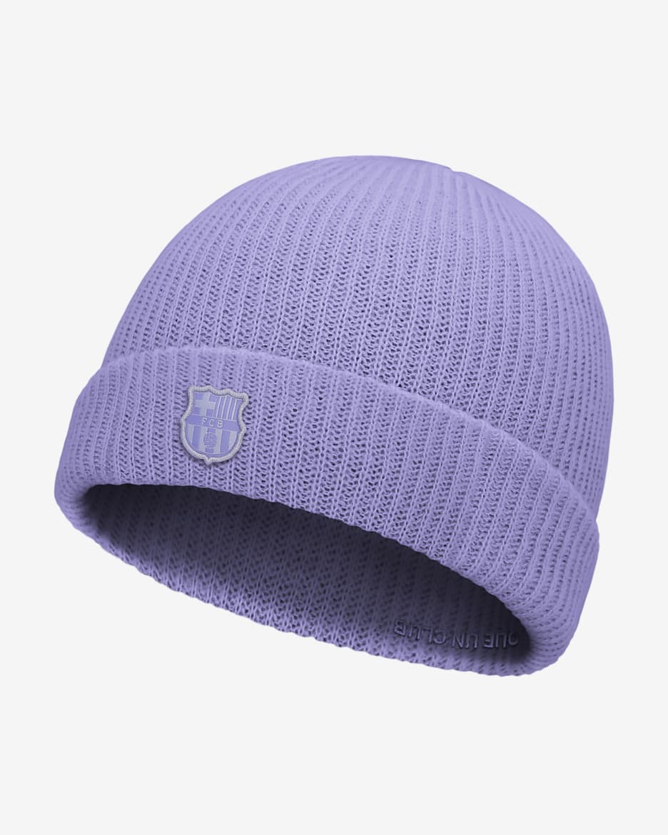 Gorro de pescador FC Barcelona - Morado pulso