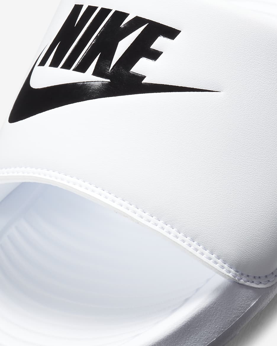 Nike Victori One Men's Slides - White/White/Black