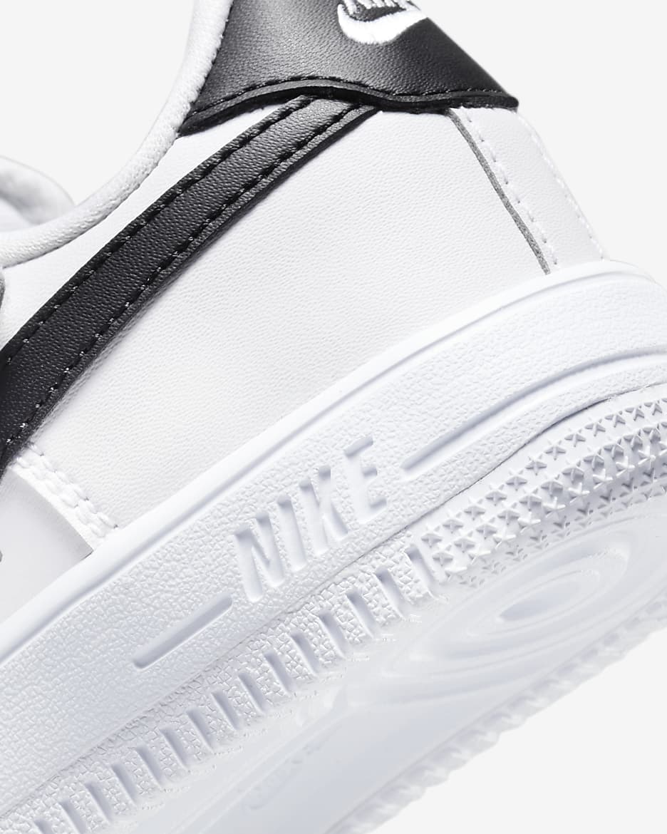 Calzado para niños de preescolar Nike Force 1 Low EasyOn - Blanco/Negro