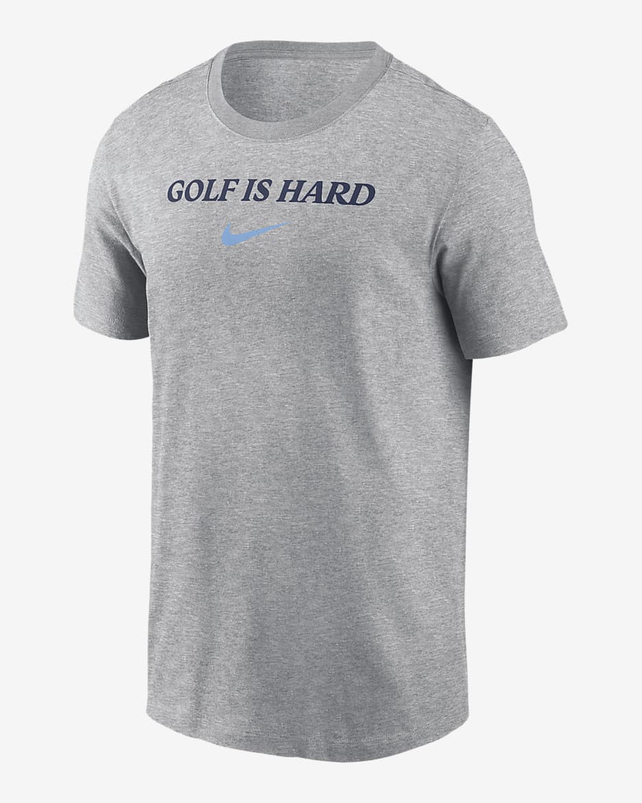Nike Men's Dri-FIT Golf T-Shirt - Dark Grey Heather