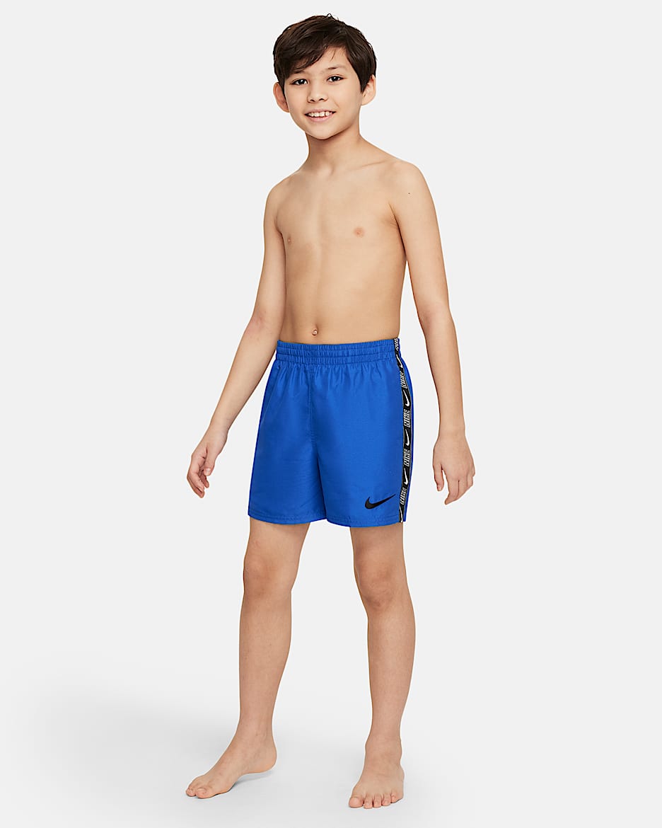 Nike Swim Big Kids Boys 4 Volley Shorts. Nike