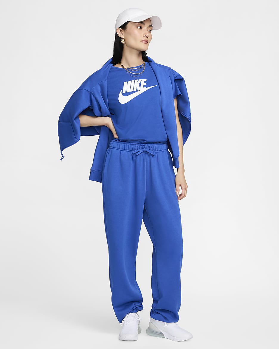 Nike Sportswear Essentials Women's Logo T-Shirt - Game Royal/White