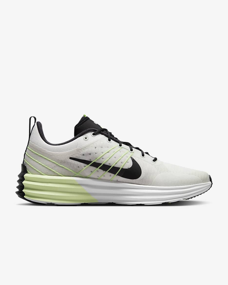 รองเท้าผู้ชาย Nike Lunar Roam - Summit White/Light Silver/Barely Volt/ดำ