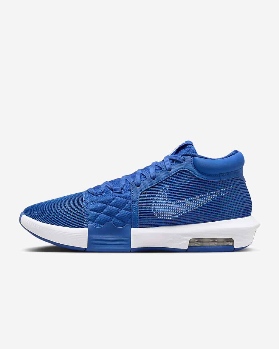 Tenis de básquetbol LeBron Witness 8 - Royal juego/Royal juego/Blanco