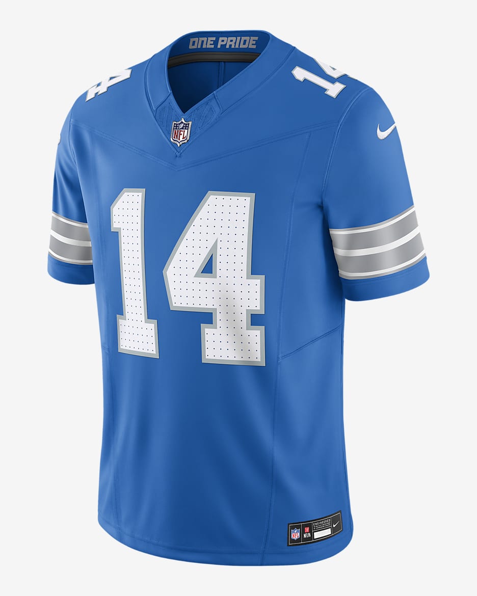 Amon-Ra St. Brown Detroit Lions Men's Nike Dri-FIT NFL Limited Football Jersey - Blue