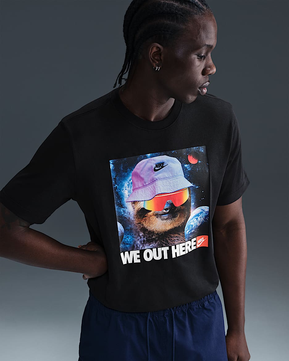 Playera Nike Sportswear  - Negro