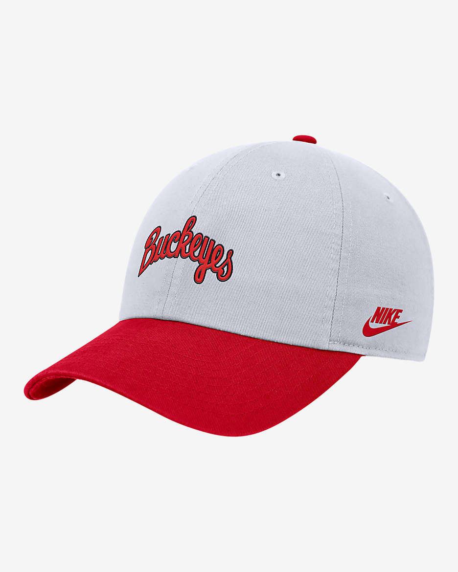 Gorra universitaria Campus Nike Ohio State - Blanco