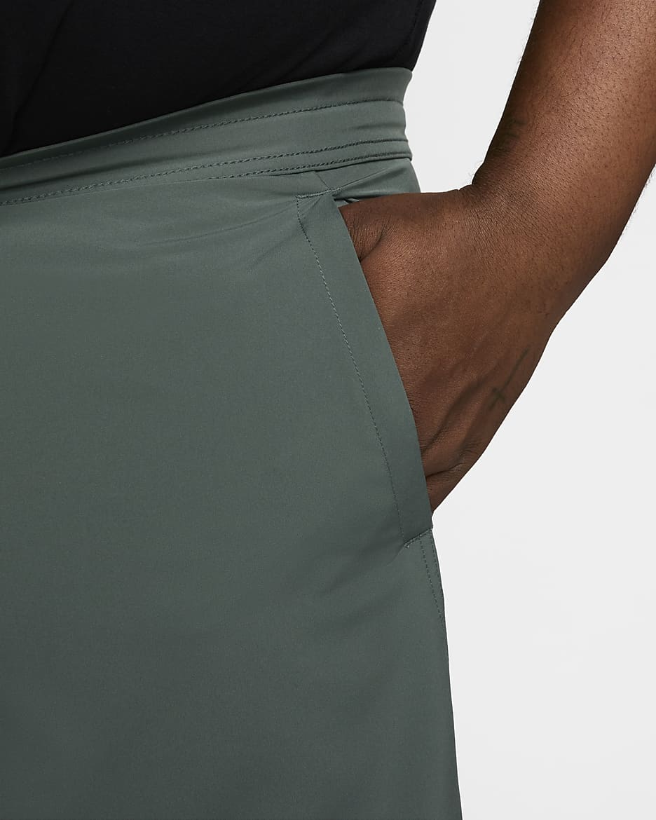 Nike Form Men's Dri-FIT 5" Unlined Versatile Shorts - Vintage Green/Black