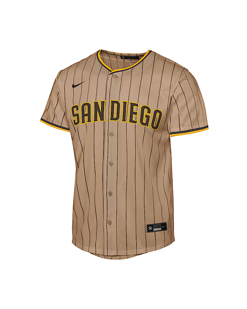 Fernando Tatis Jr. San Diego Padres Big Kids' Nike MLB Replica Jersey - Brown