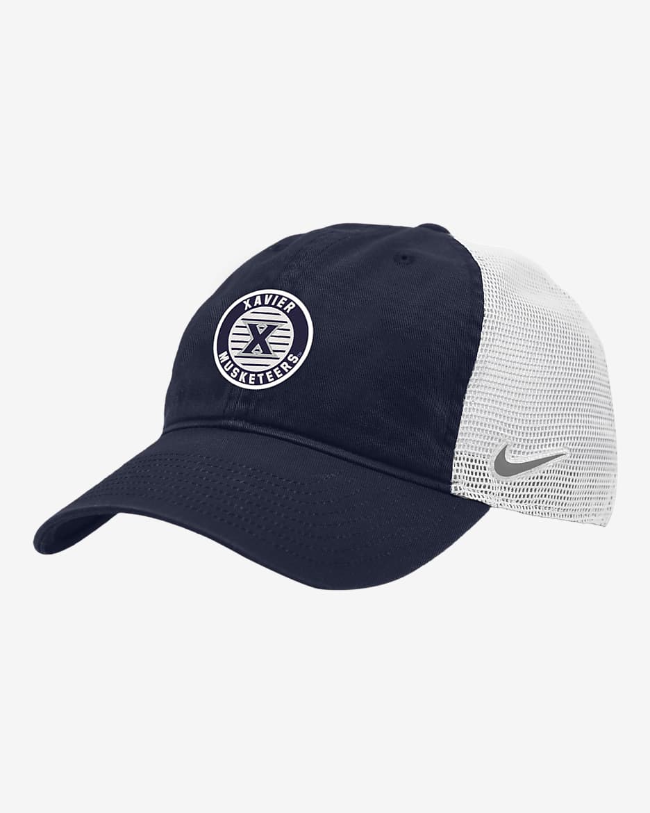 Xavier Heritage86 Nike College Trucker Hat - Navy