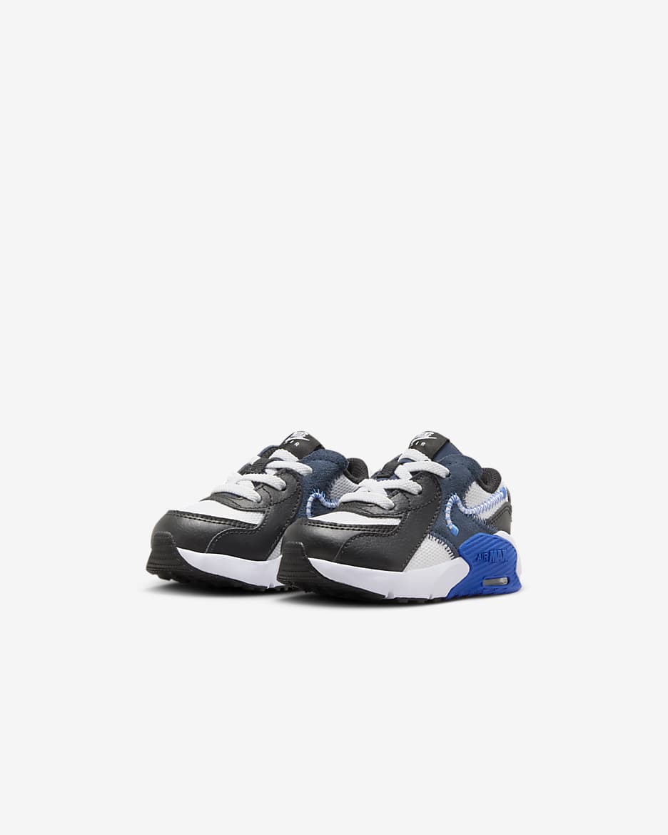 Nike Air Max Excee Baby & Toddler Shoes - White/Black/Midnight Navy/Hyper Royal