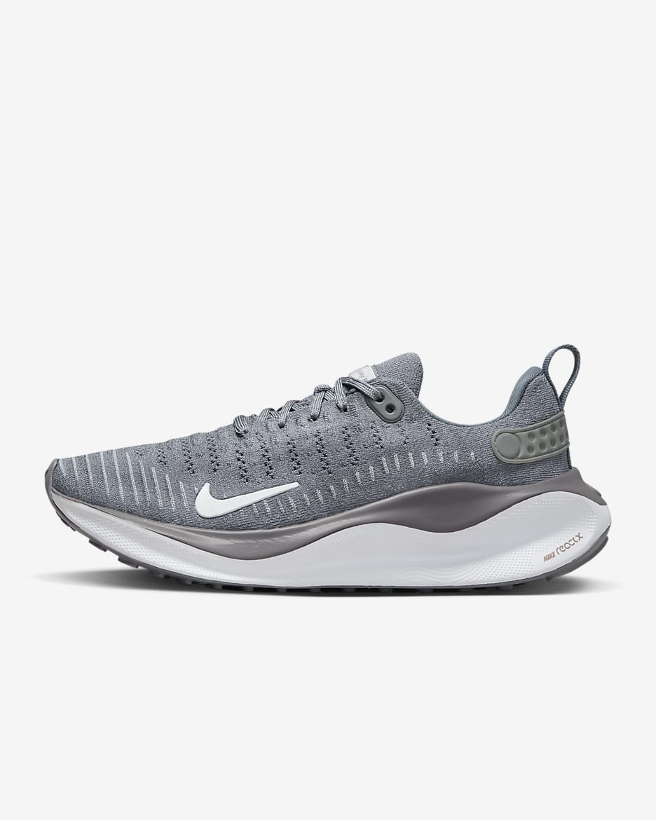 Tenis de correr en carretera para mujer Nike InfinityRN 4 (Team) - Gris azulado/Gris humo/Blanco