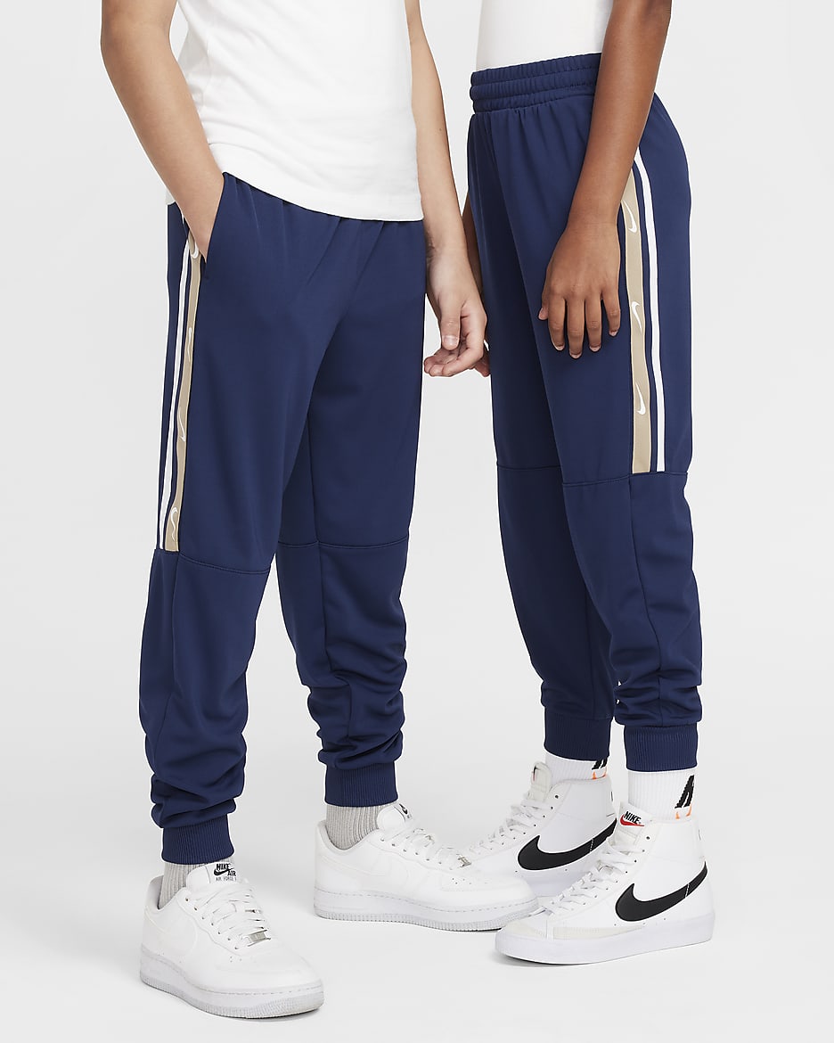 Joggers de tejido Knit para niños talla grande Nike Sportswear Club - Azul marino medianoche