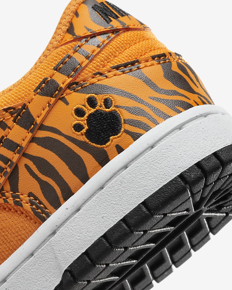 Nike Dunk Low Next Nature Younger Kids' Shoes - Kumquat/White/Black/Kumquat