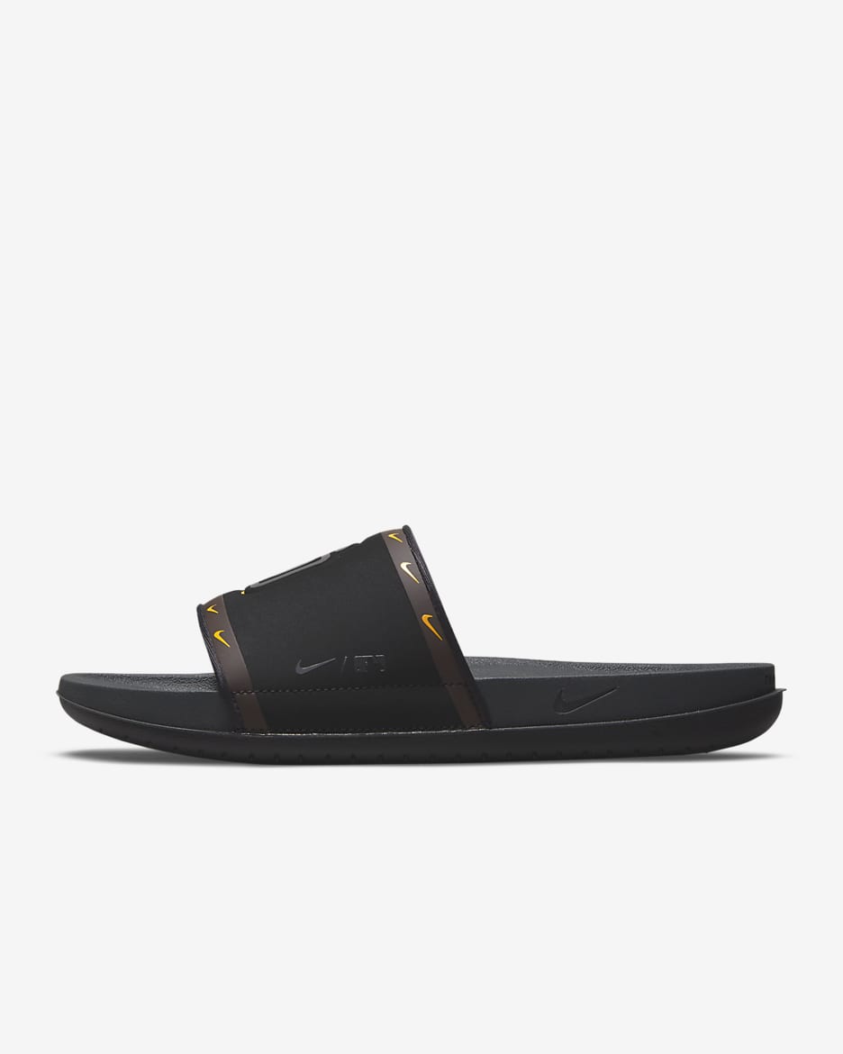 Nike Offcourt (MLB San Diego Padres) Slide - Black/Dark Cinder/Amarillo/Anthracite