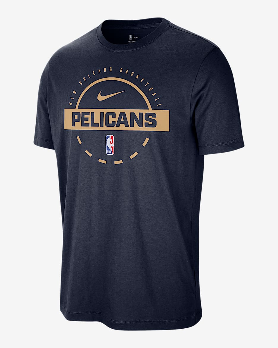 New Orleans Pelicans Men's Nike NBA Practice T-Shirt - College Navy
