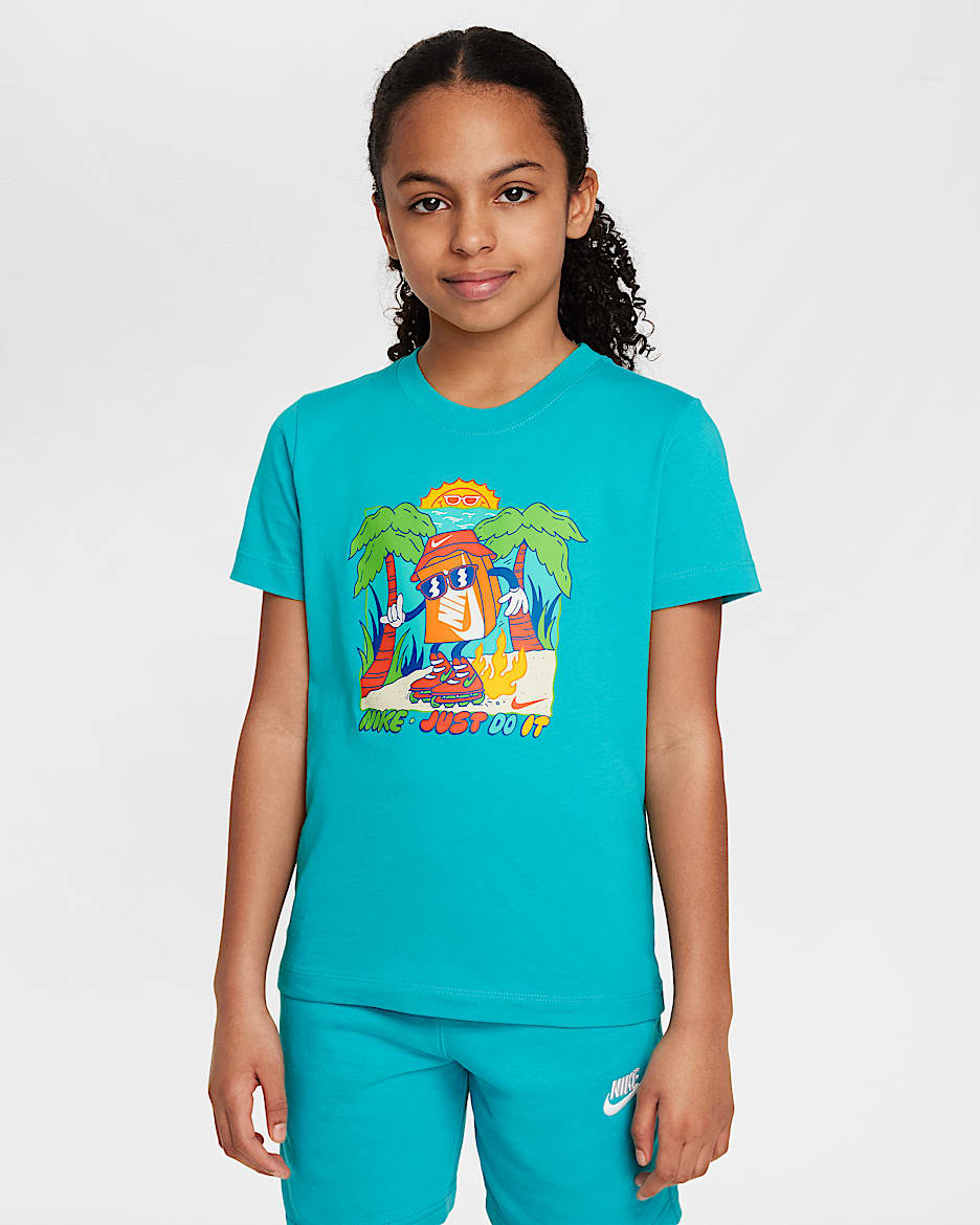 Nike Sportswear Older Kids' T-Shirt - Dusty Cactus