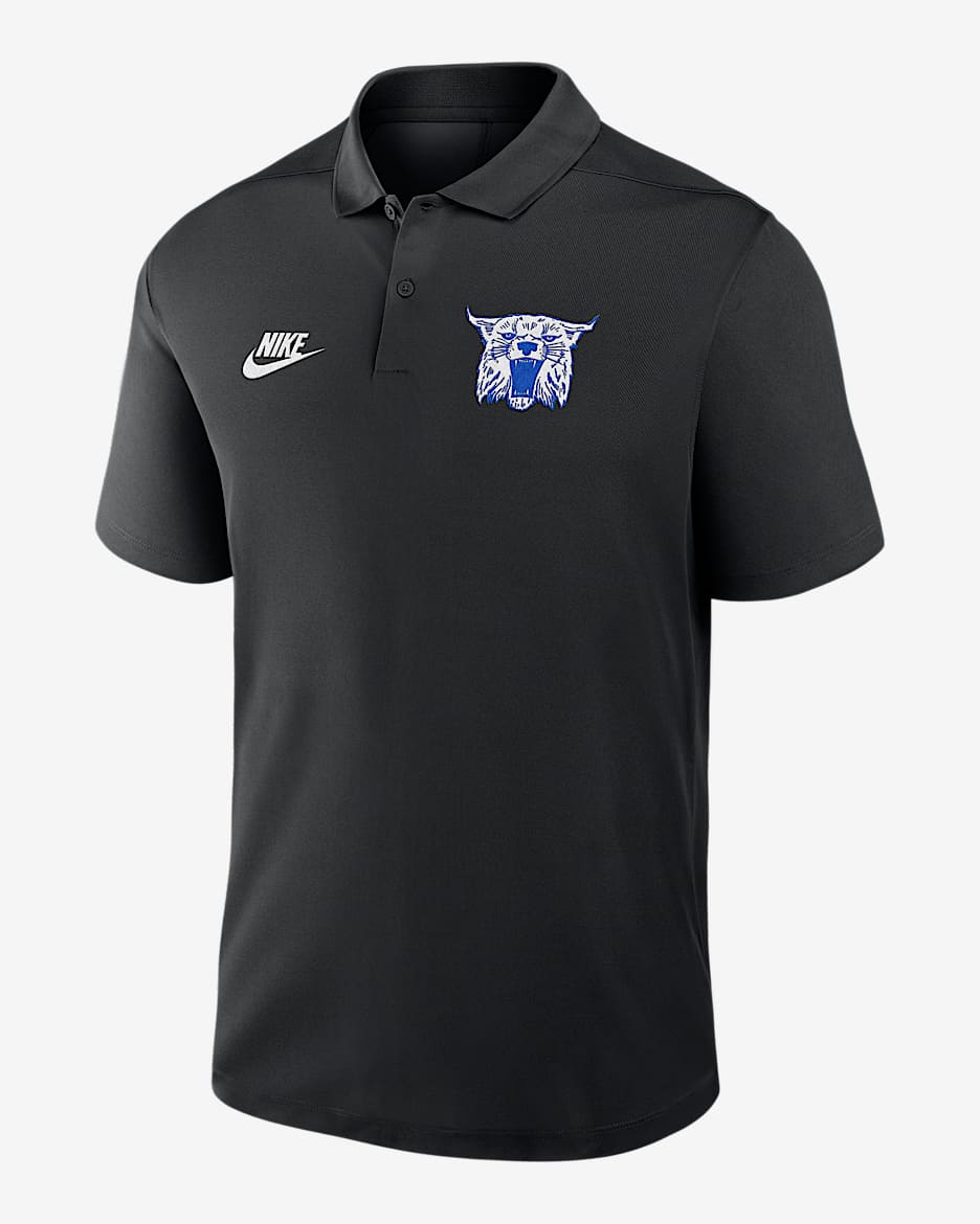 Kentucky Primetime Victory Legacy Vault Logo Men's Nike Dri-FIT College Polo - Black