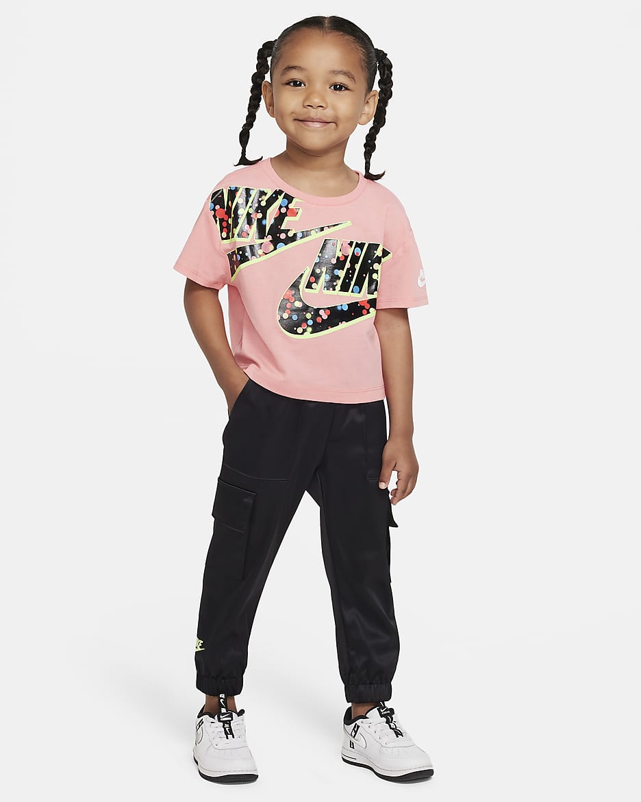 Nike Toddler Glowtime Utility Joggers - Black