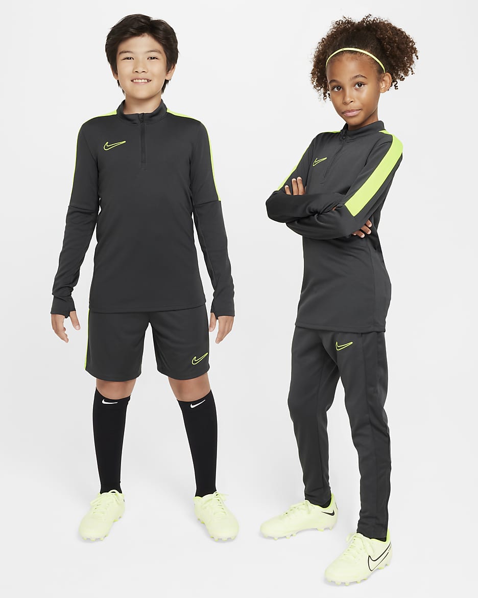 Nike Dri-FIT Academy23 Fußball-Trainingsoberteil für ältere Kinder - Anthracite/Volt/Volt