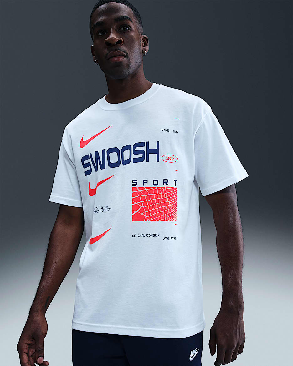 Nike Sportswear Max90 T-shirt - Wit