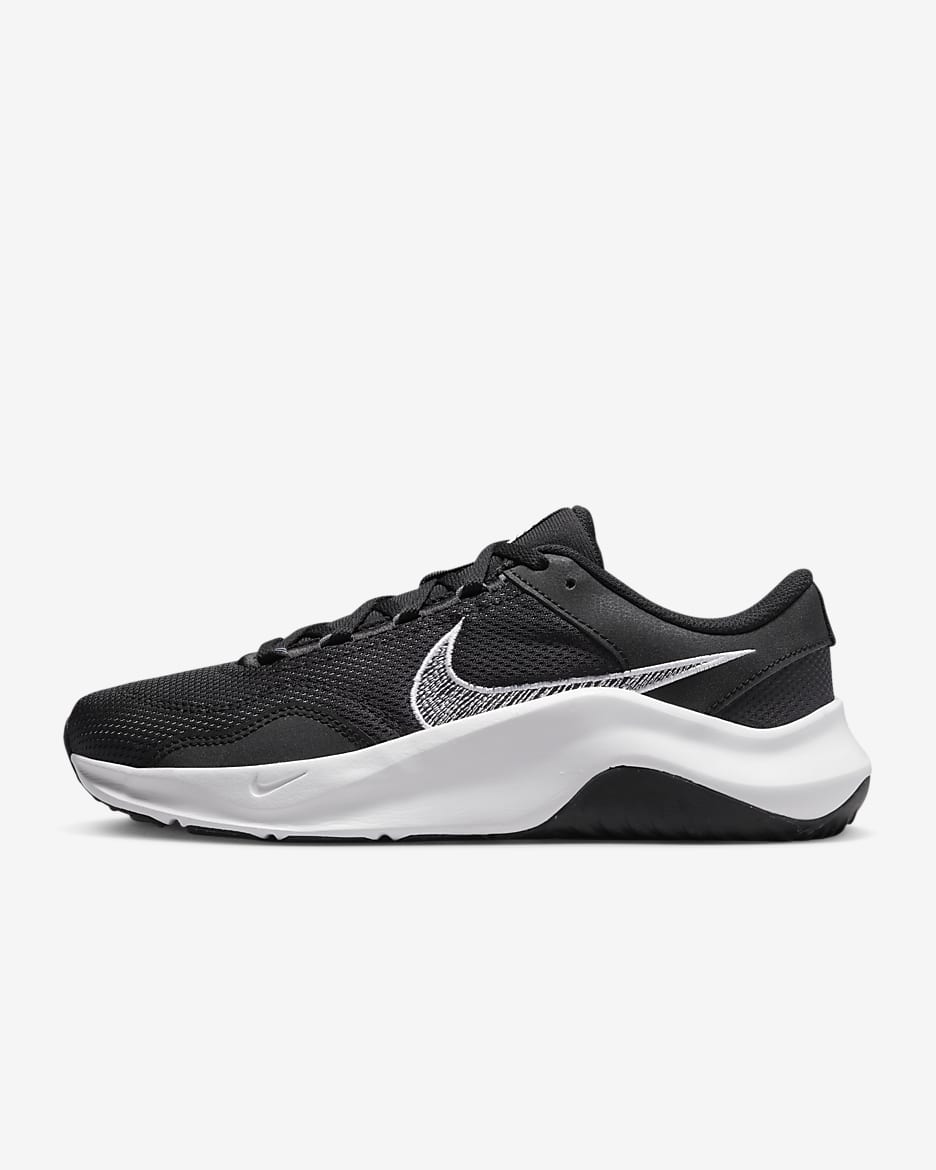 Nike Legend Essential 3 Next Nature Women's Workout Shoes - Black/Iron Grey/White