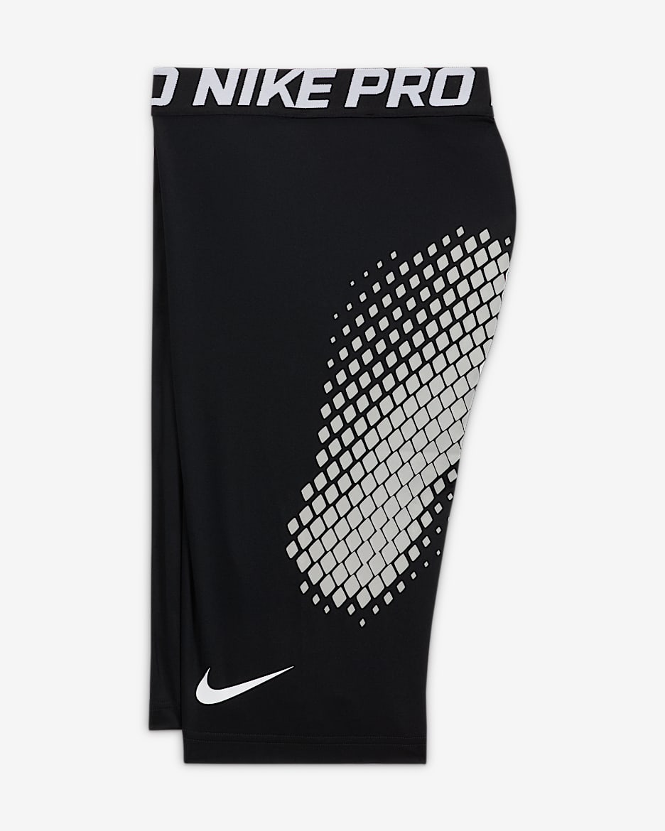 Shorts de béisbol de 25 cm con deslizador para hombre Nike Pro - Negro