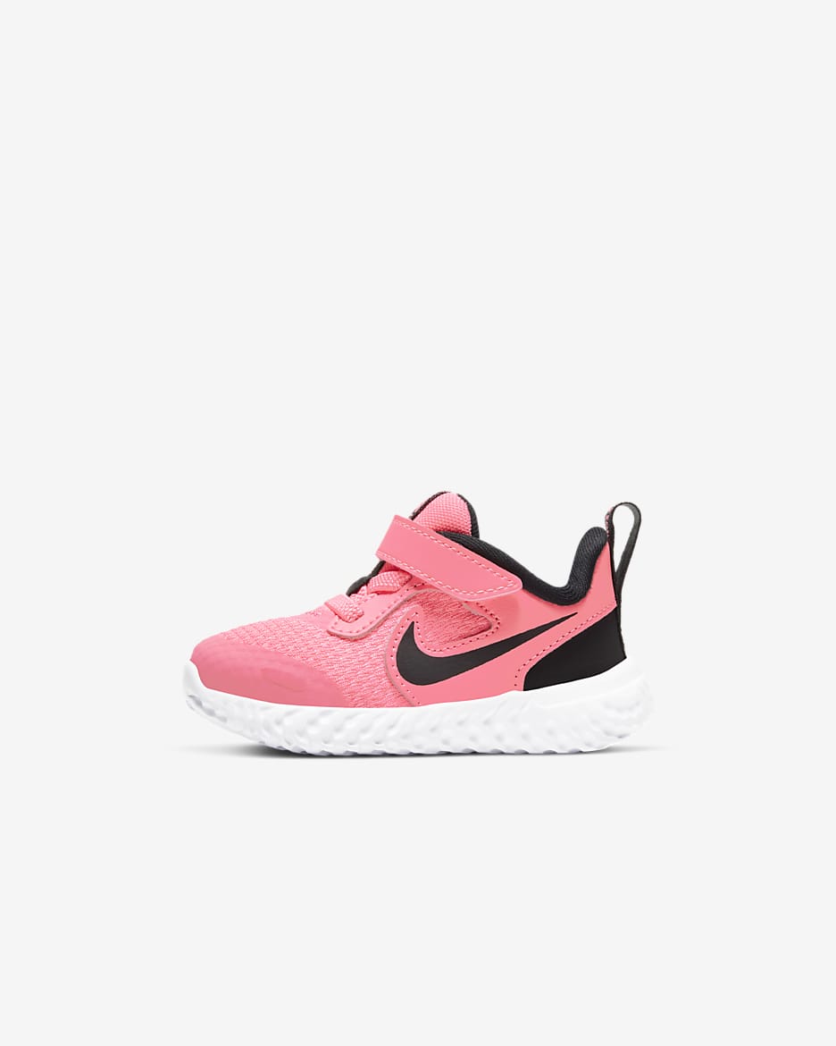 Calzado para bebé e infantil Nike Revolution 5 - Puesta de sol pulso/Blanco/Negro