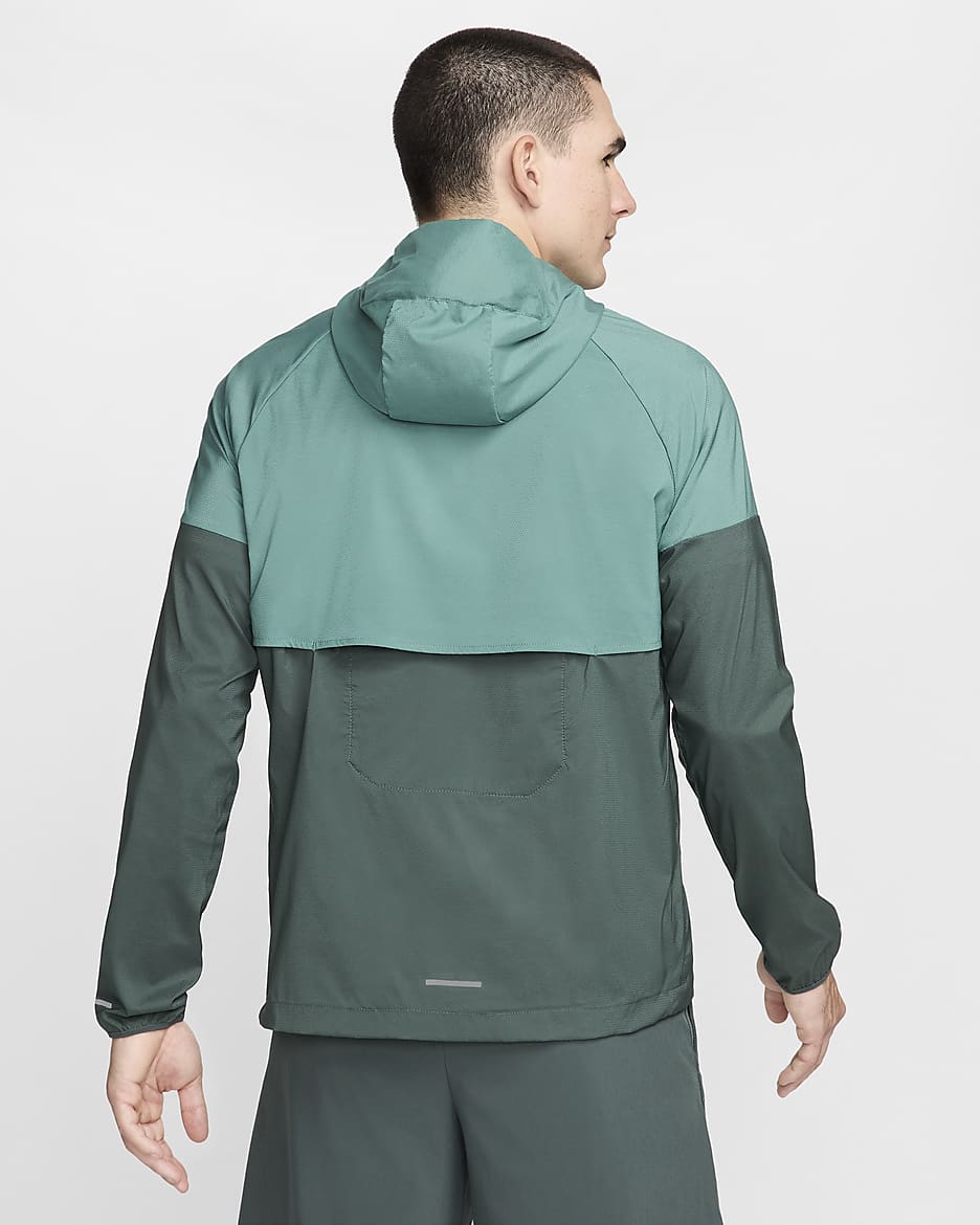 Nike Windrunner Chaqueta de running Repel - Hombre - Bicoastal/Vintage Green