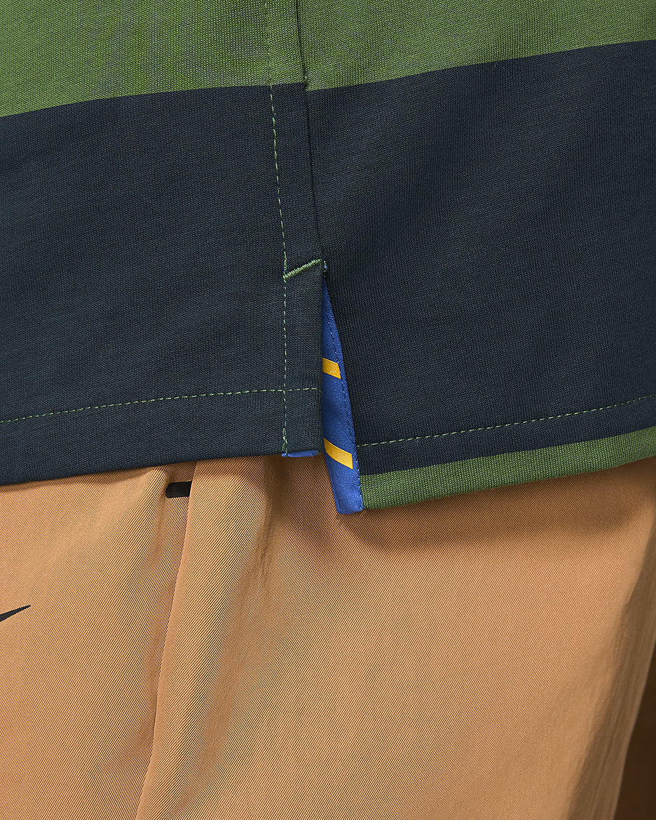 mens long sleeve nike polo