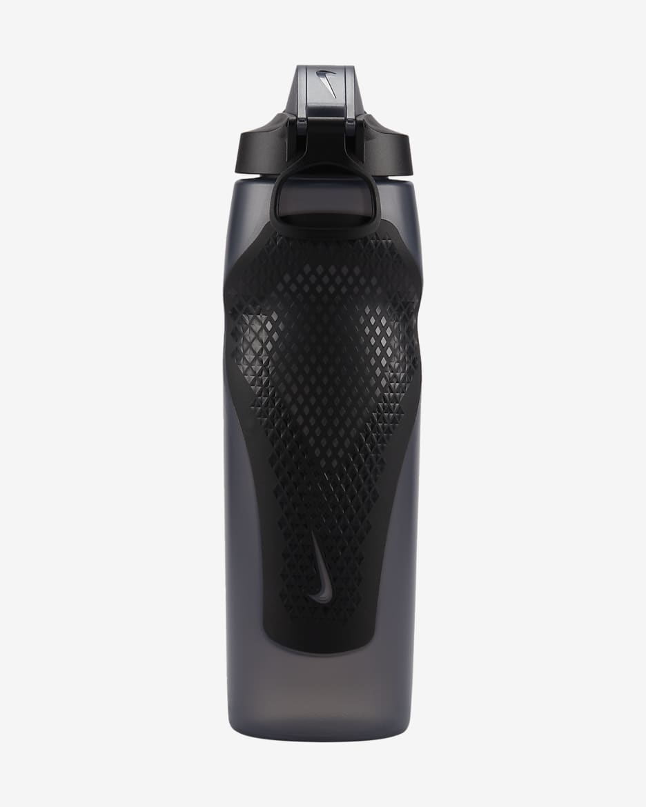 Botella flexible Nike Refuel (32 oz) - Antracita/Negro/Plata metalizado