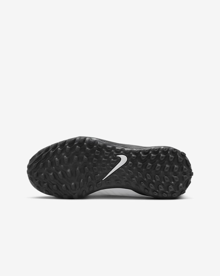 Chaussure de foot Nike Jr. Phantom GX 2 Academy TF pour enfant/ado - Blanc/Metallic Gold Coin/Noir