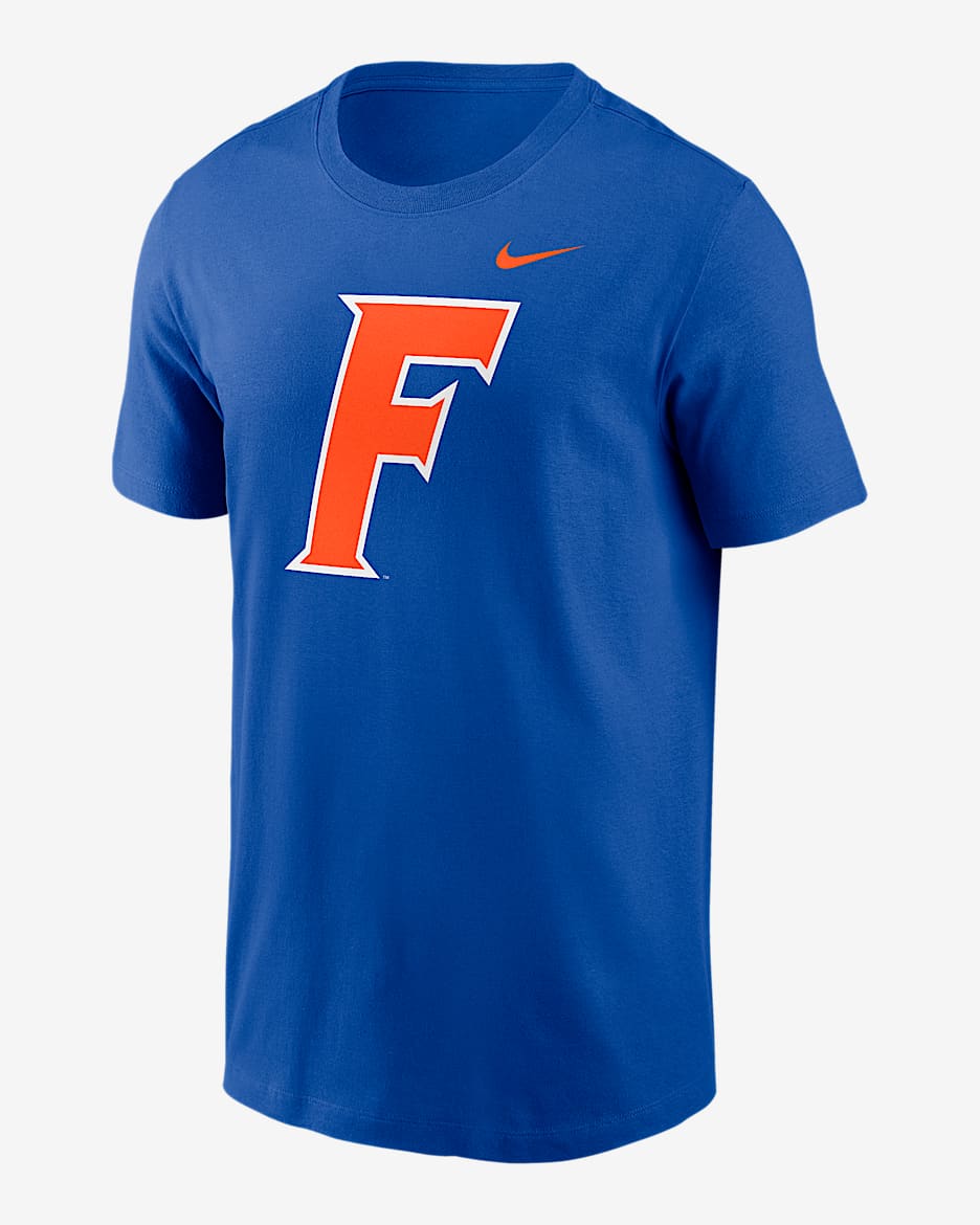 Playera universitaria Nike para hombre Florida Gators Baseball Logo - Royal
