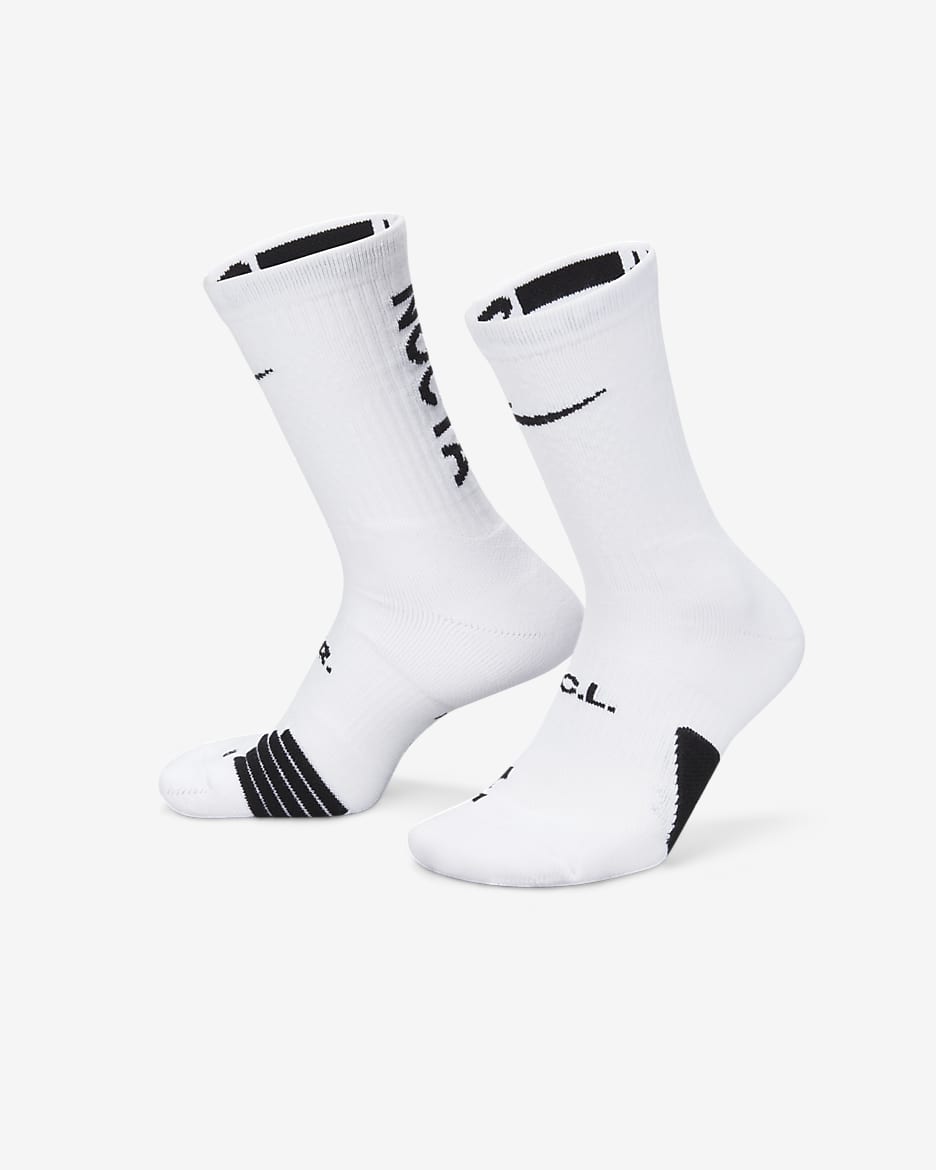 NOCTA Crew Socks (1 Pair) - White/Black