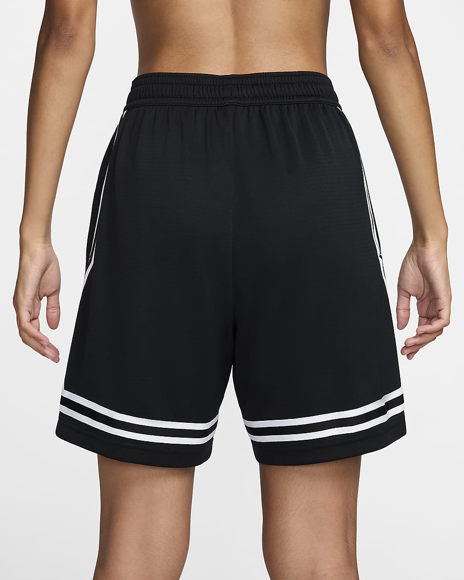 Nike Crossover Women's Dri-FIT 18cm (approx.) Basketball Shorts - Black/Black/White