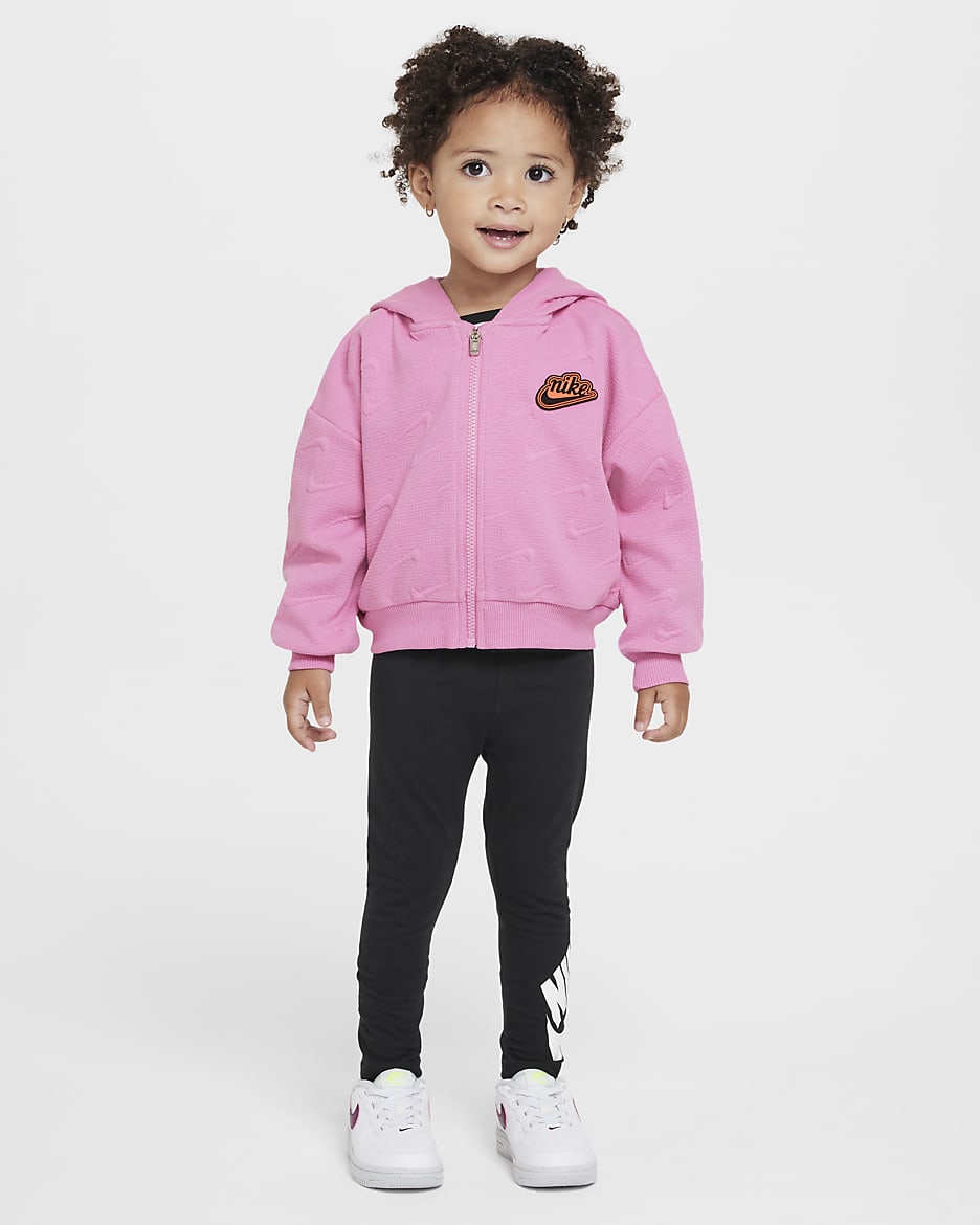 Nike New Impressions Toddler Full-Zip Hoodie - Magic Flamingo