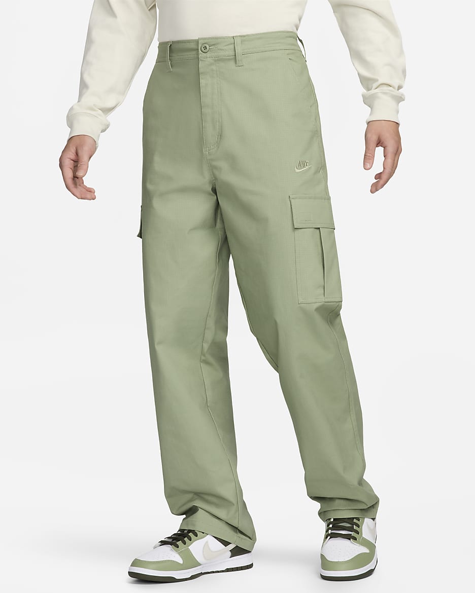 Nike Club Men's Cargo Pants - Oil Green/Oil Green