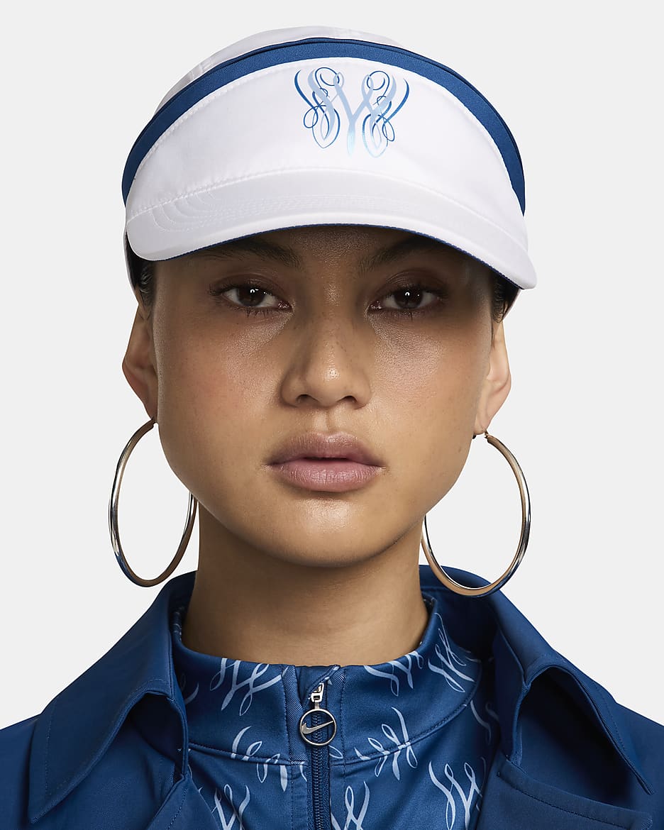 Serena Williams Design Crew Unstructured Dri-FIT Cap - White/Court Blue