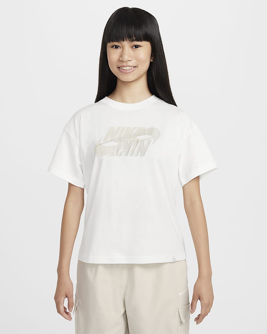 ナイキ スポーツウェア ジュニア (ガールズ) Tシャツ - セイル