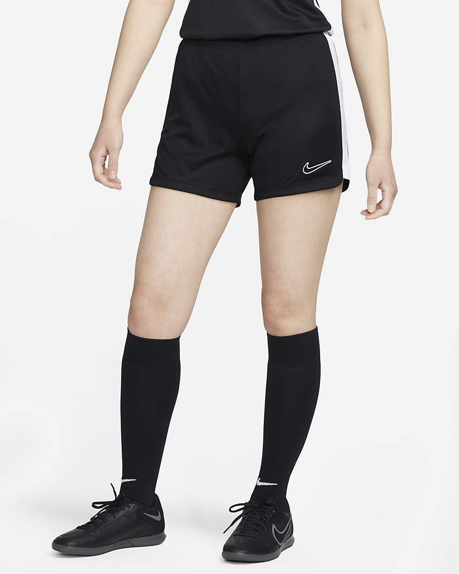 Nike Dri-FIT Academy 23 Women's Football Shorts - Black/White/White