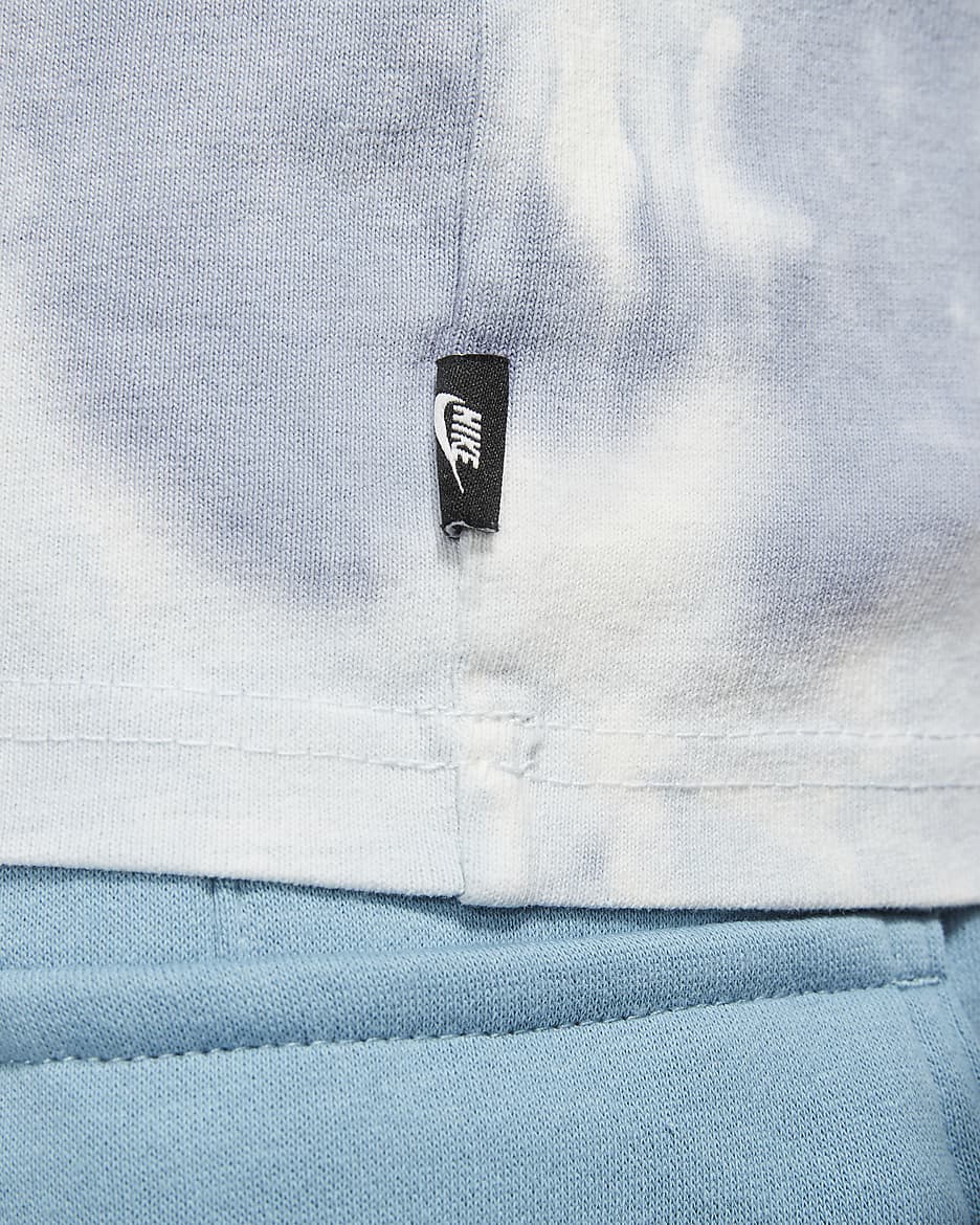 tie dye nike shirt mens